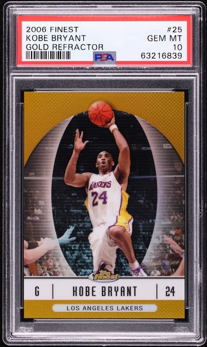 2016 Panini Studio Downtown Kobe Bryant #FD18 PSA 10 GEM MINT on