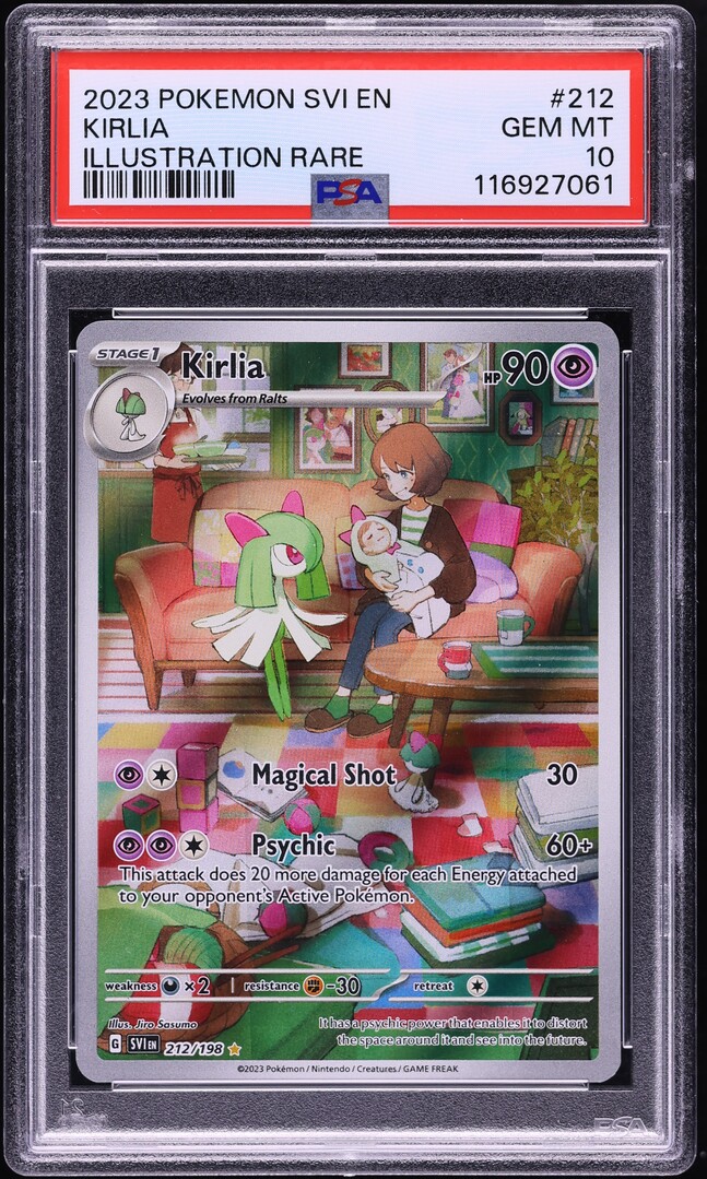 2023 Pokemon Scarlet & Violet IR Kirlia #212 PSA 10 GEM MINT
