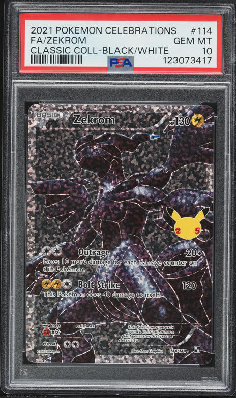 2021 Pokemon Japanese 25th Anniversary Promo Full Art Zekrom #21