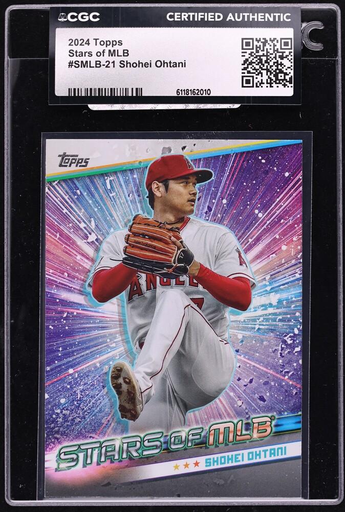 2024 Topps Stars Of MLB Shohei Ohtani #SMLB-21 CGC AUTH