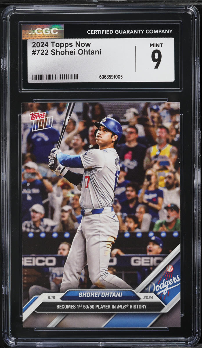 2024 Topps Now Shohei Ohtani #722 CGC 9 MINT