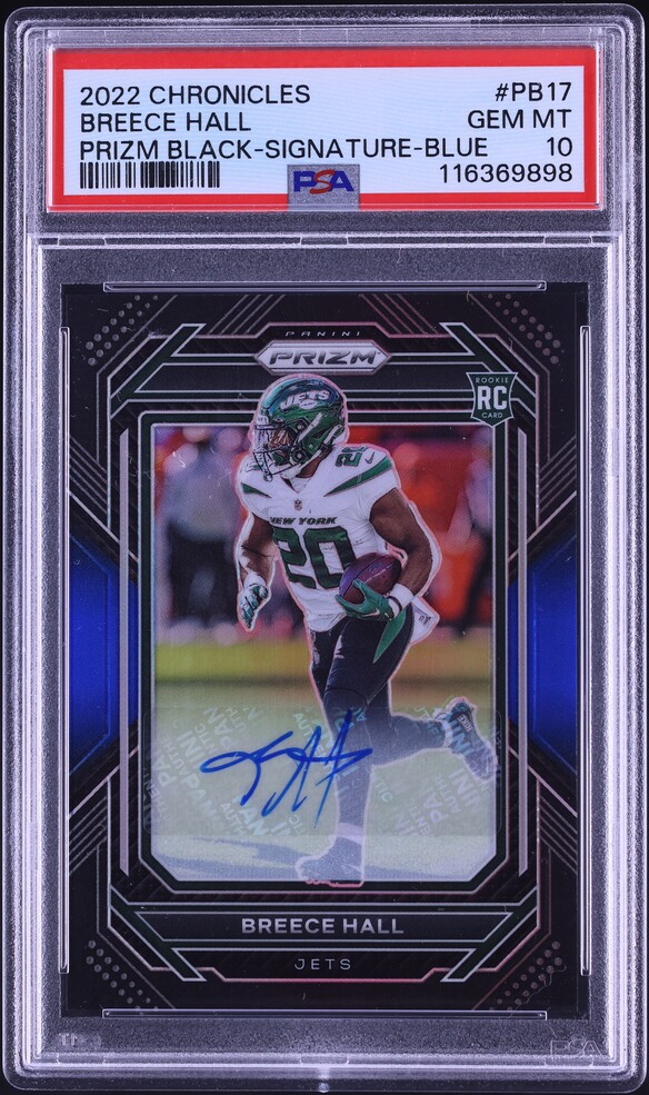 2024-25 Panini Prizm Black Autographs Silver Prizms #183