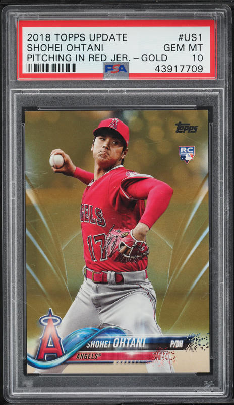 2018 Topps Chrome Update Pink Refractor Shohei Ohtani ROOKIE #HMT1