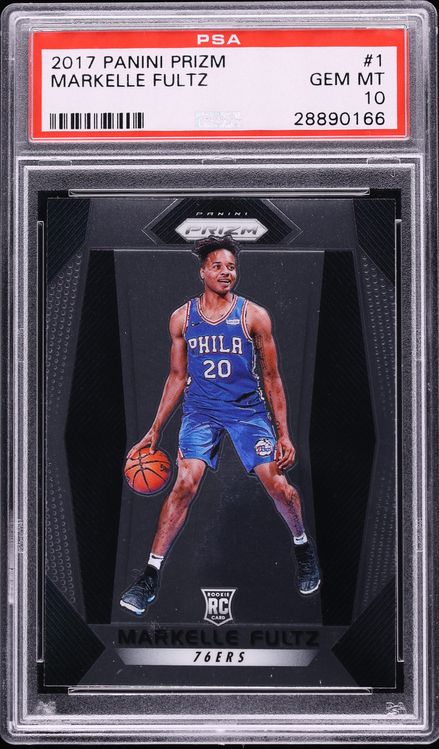 2017 Panini Prizm Markelle Fultz ROOKIE #1 PSA 10 GEM MINT