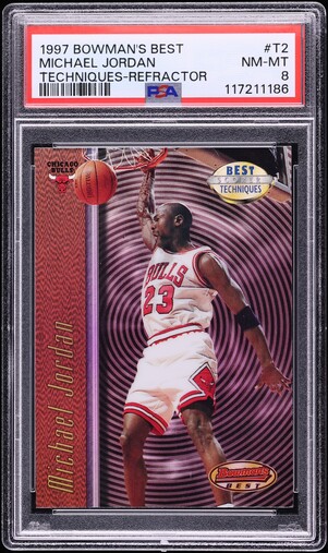 1997 Bowman's Best Techniques Michael Jordan #T2 BGS 9.5 GEM MINT