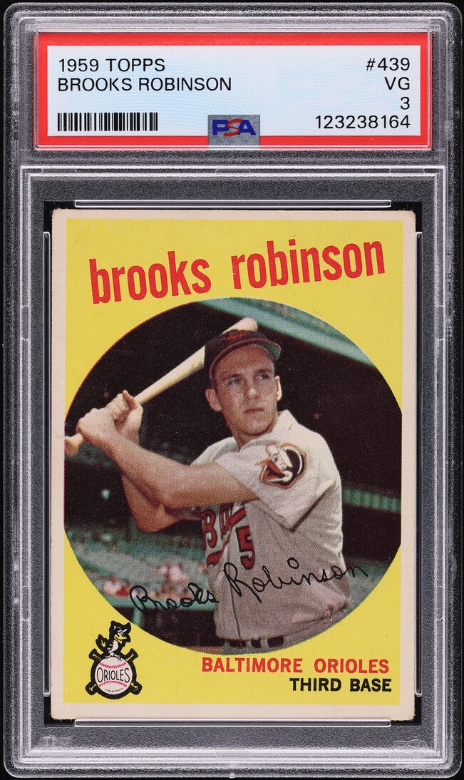 1959 Topps Brooks Robinson #439 PSA 3 VG