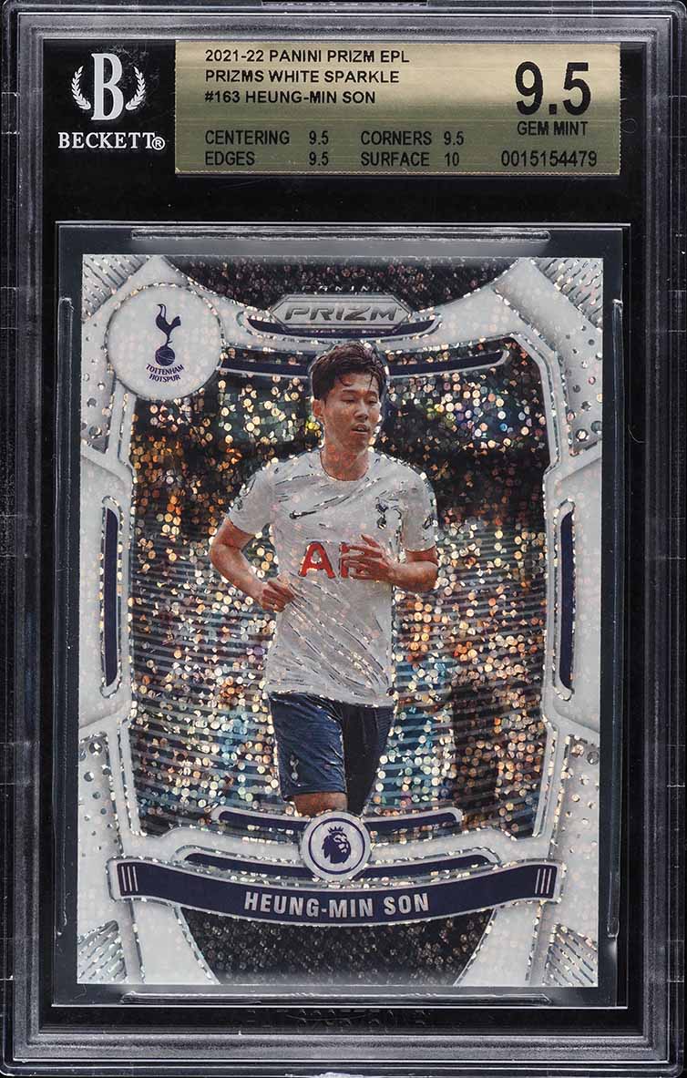 2022 Panini Prizm World Cup Qatar Signatures Silver Heung-Min Son