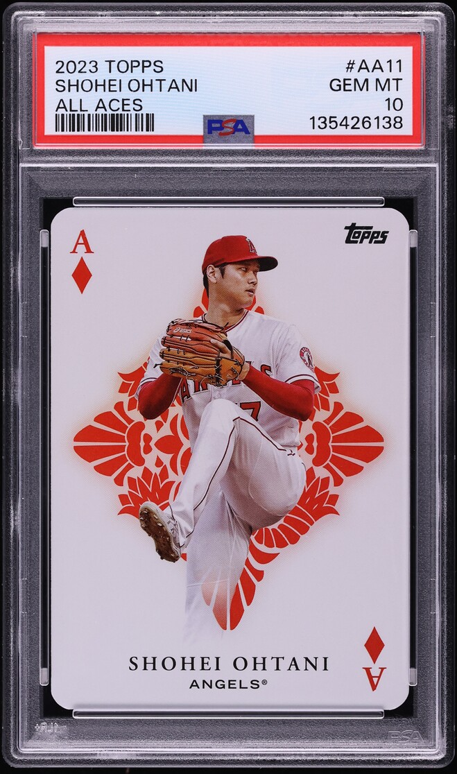 2023 Topps All Aces Shohei Ohtani #AA-11 PSA 10 GEM MINT