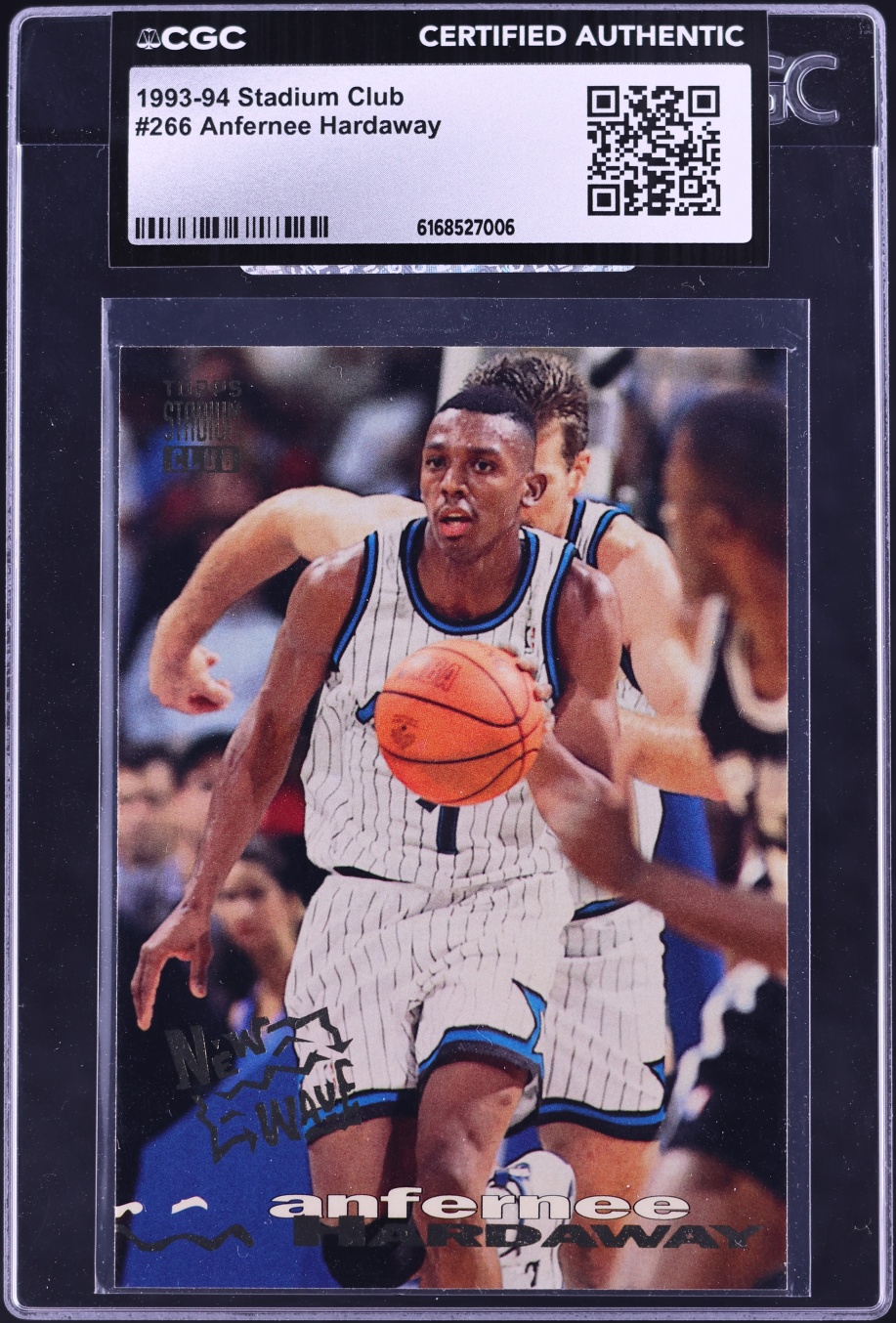1993 Stadium Club Anfernee Hardaway ROOKIE #266 CGC AUTH
