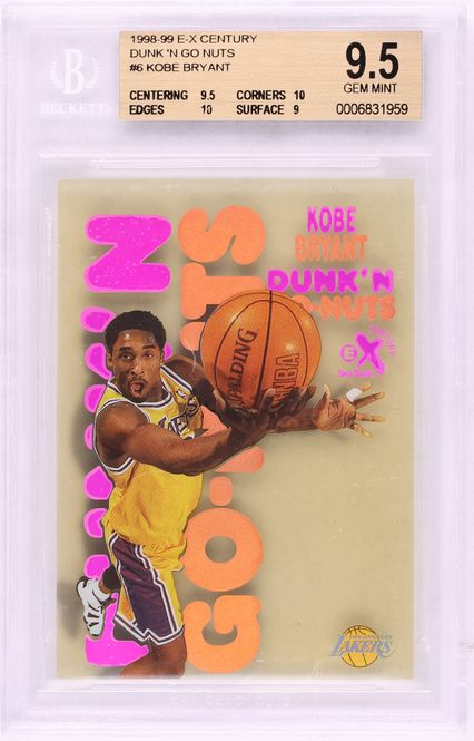 1998 Skybox Thunder Noyz Boyz Kobe Bryant #3 PSA 10 GEM MINT on
