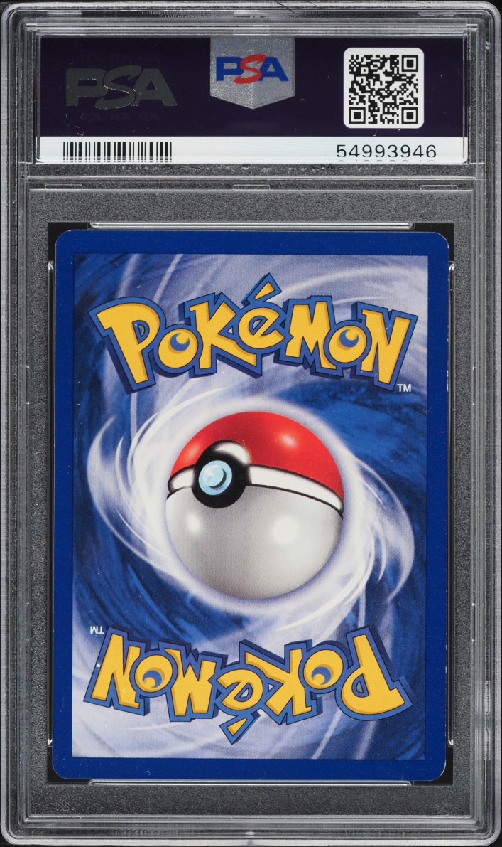 1999 Pokemon Base Set Shadowless 1st Edition Machop #52 PSA 9 MINT