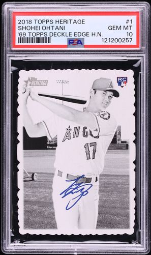 2018 Panini Diamond Kings Japanese Babe Ruth Shohei Ohtani SP