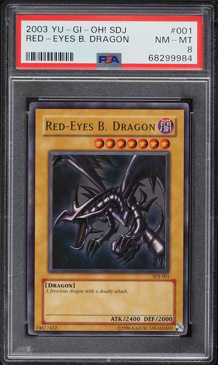2002 Yu-Gi-Oh! Asian LOB 1st Edition Red-Eyes B. Dragon #LOB-070