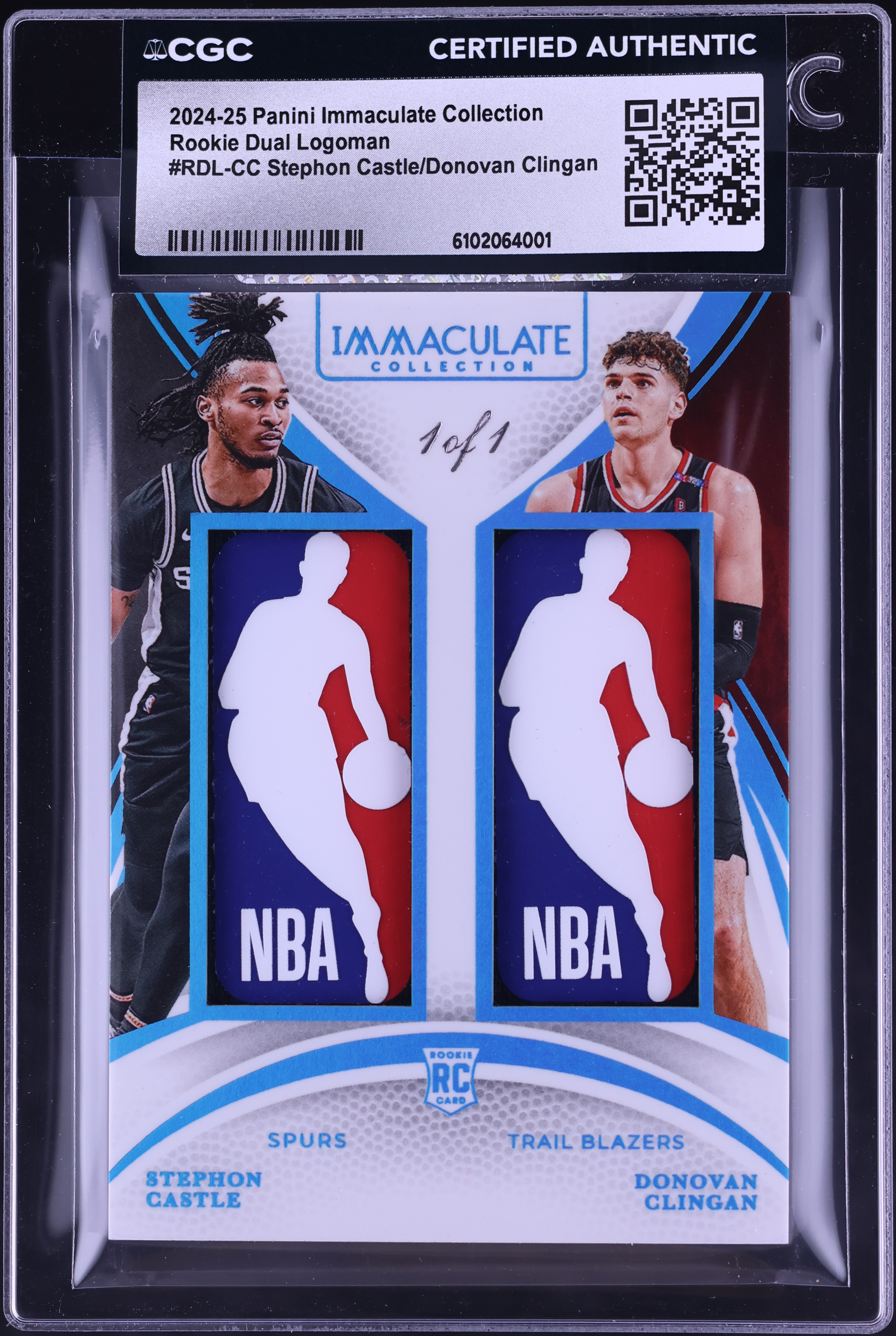 NBAカード　RC LOGOMAN DEVON DOTSON 2/5 de445ff763fe41b0ad5c6b15952fbc