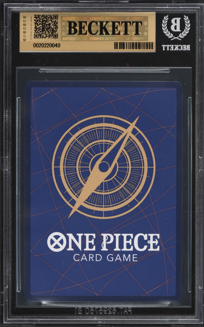 2025 One Piece Carrying On His Will Manga Art SEC Portgas D. Ace #OP13-119 BGS 10 PRISTINE