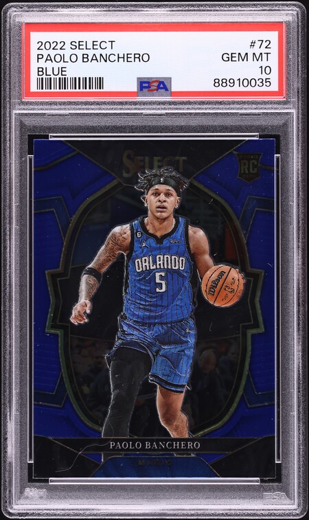 2022 Panini Prizm Red Fast Break Paolo Banchero ROOKIE /100 #249