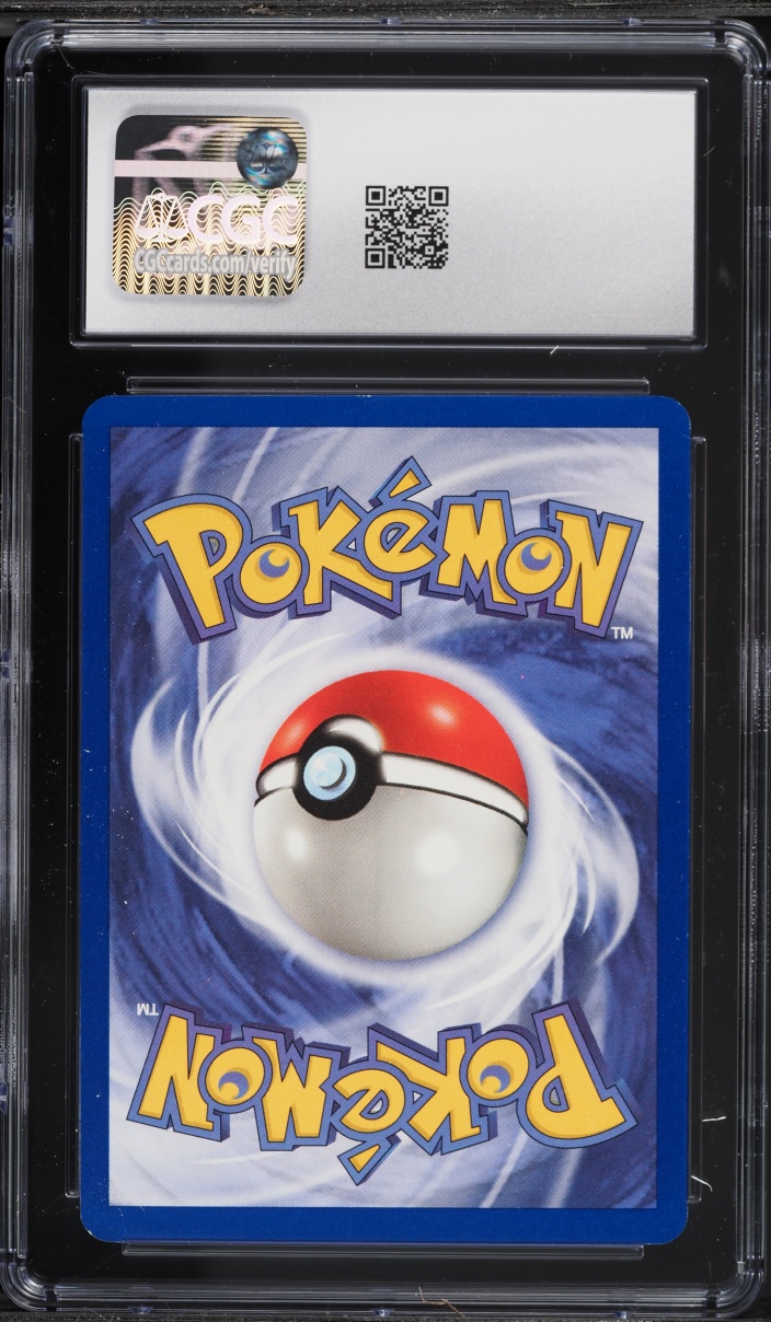 2000 Pokemon Team Rocket 1st Edition Dark Dragonair #33 CGC 8 NM-MT