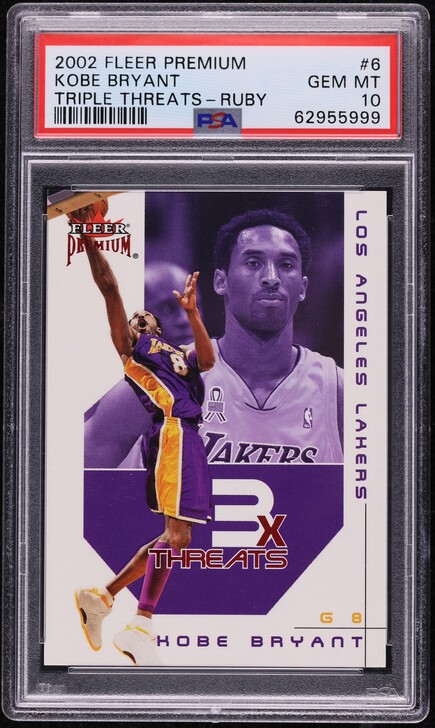 1998 Fleer Electryfying Electrifying Kobe Bryant #1 PSA 10