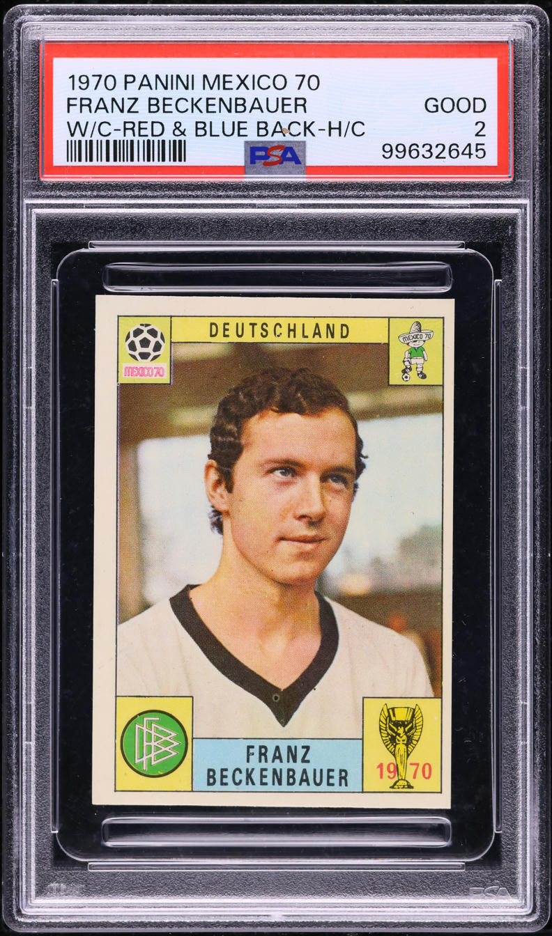 Chronique Originale Mundial 70 Allemagne Franz Beckenbauer Fher Espagne Rare