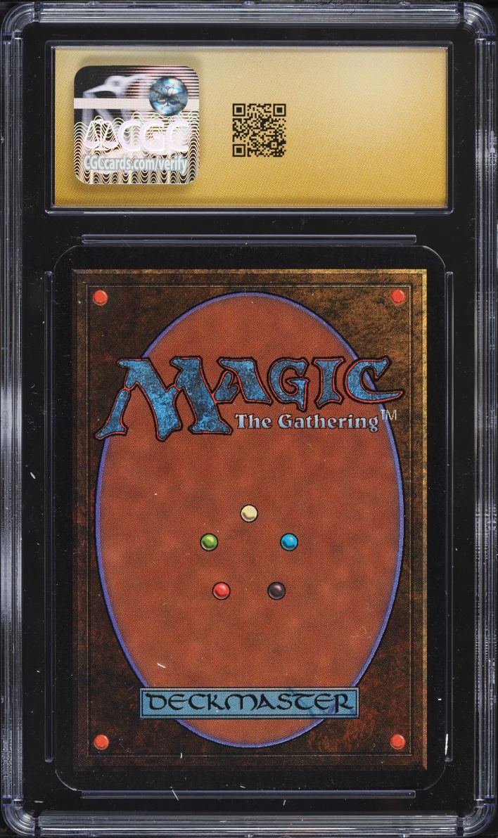 1993 Magic The Gathering MTG Alpha Basic Land Swamp (Blue Tint) CGC 10 PRISTINE