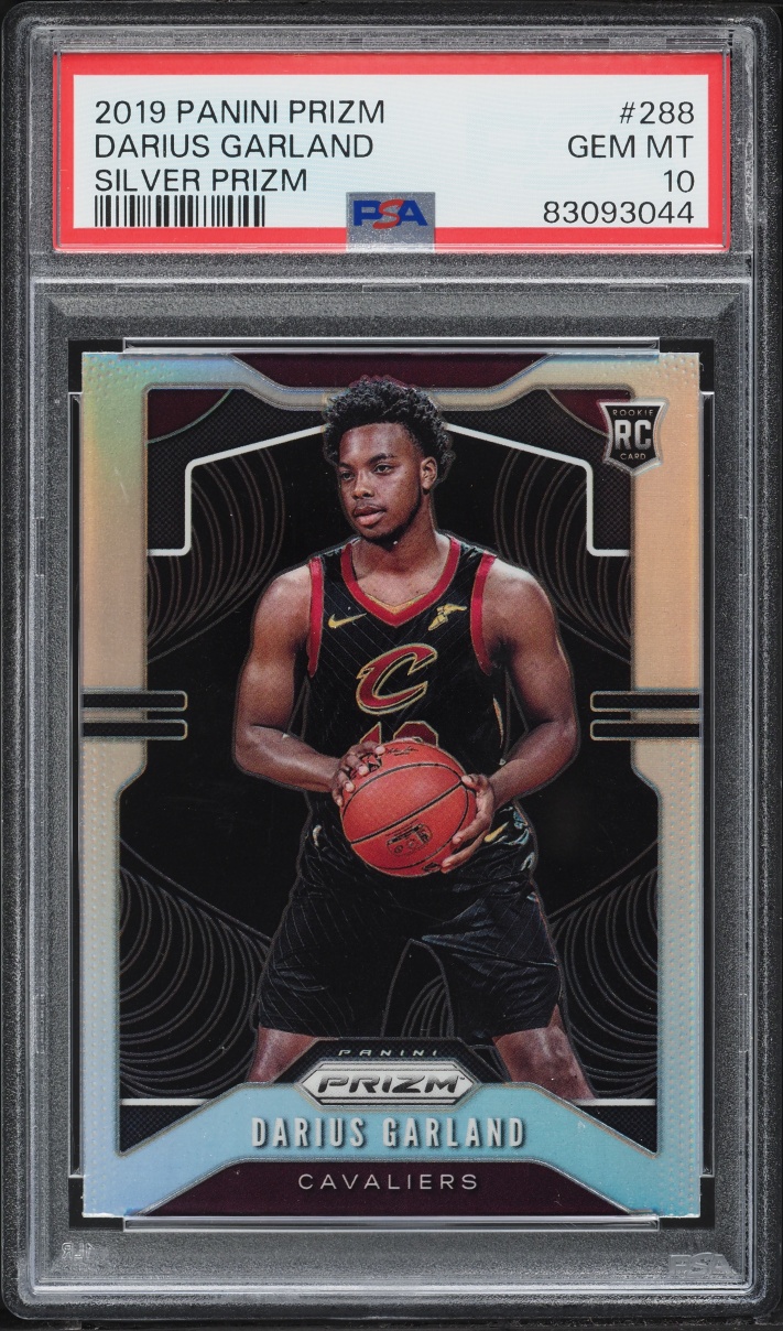 2019 Panini Prizm Silver Darius Garland ROOKIE #288 PSA 10 GEM MINT