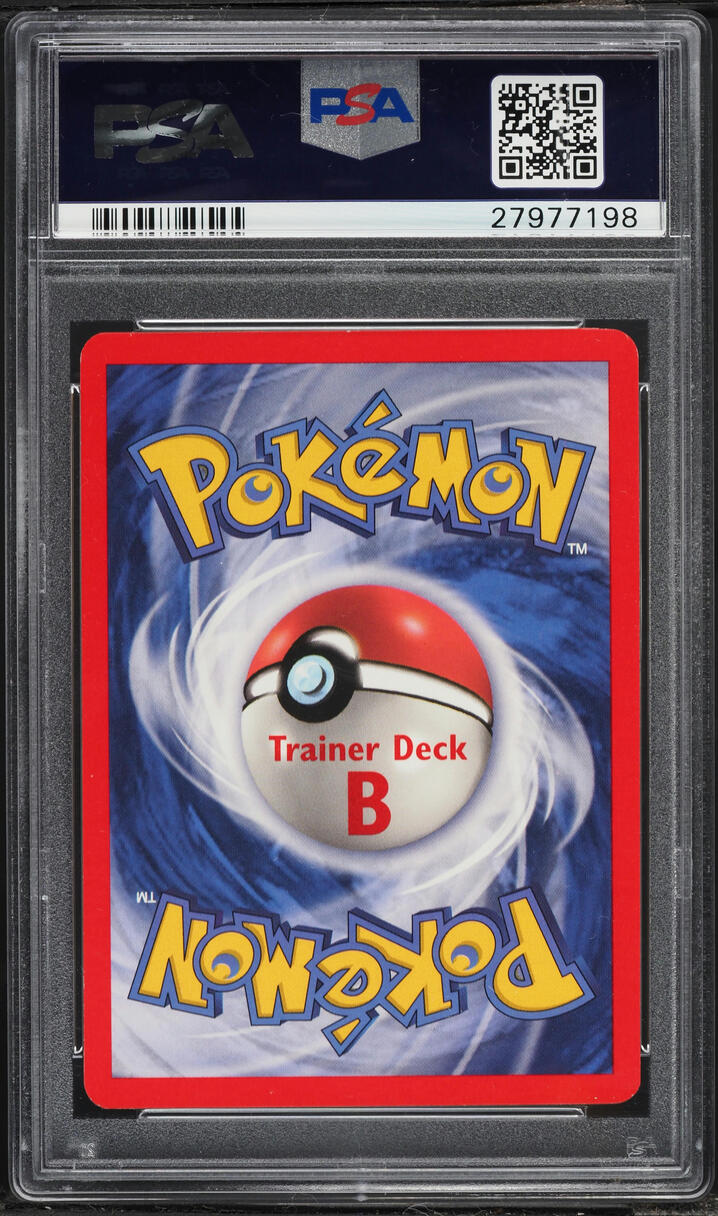 1999 Pokemon Base Set Trainer Deck B Squirtle #63 PSA 10 GEM MINT