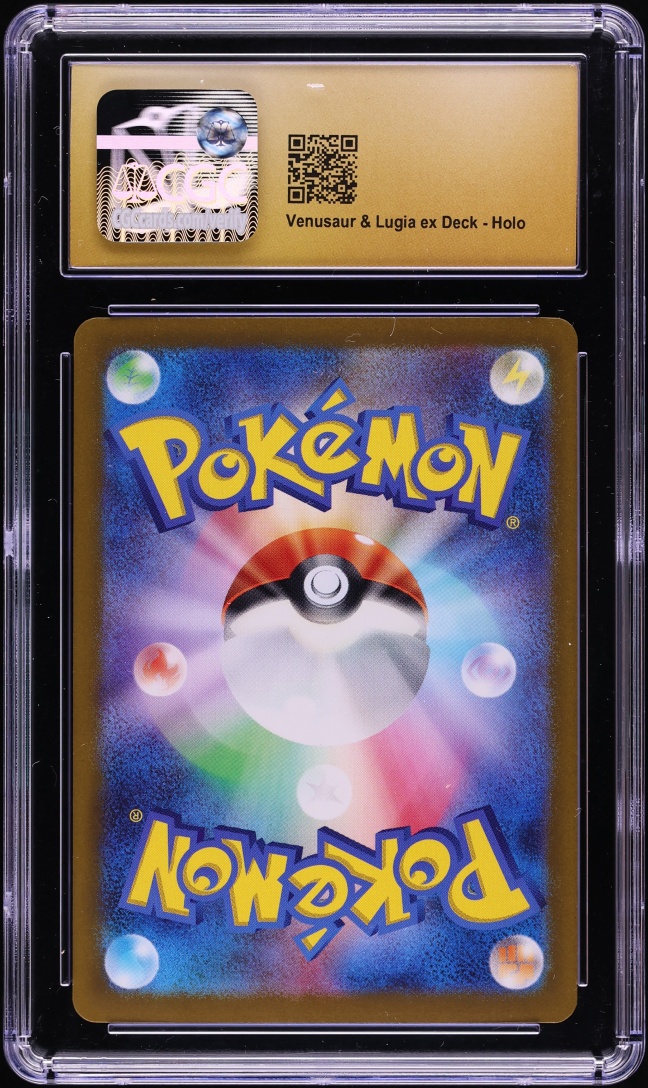 2023 Pokemon Japanese TCG Holo Double Colorless Energy AUTO CGC Signature Series 10 PRISTINE