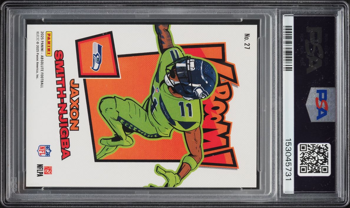 2025 Absolute Kaboom! Horizontal Jaxon Smith-Njigba #27 PSA 9 MINT