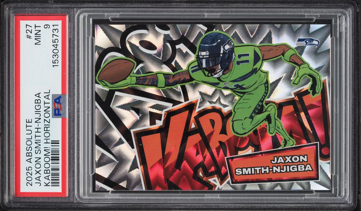2025 Absolute Kaboom! Horizontal Jaxon Smith-Njigba #27 PSA 9 MINT