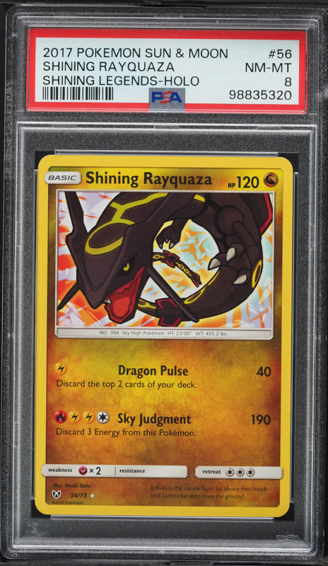 2017 Pokemon Sun & Moon Shining Legends Holo Shining Jirachi #42