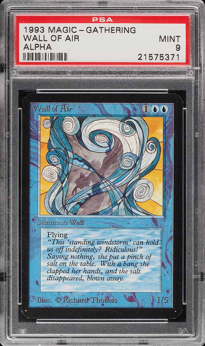 1993 Magic The Gathering MTG Alpha Time Walk PSA 10 GEM MINT on