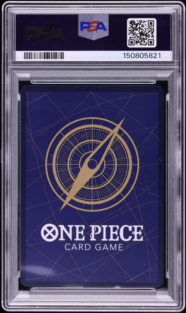 2025 One Piece Japanese Promo Serialized Lottery Prize Nami /1200 #OP08-106 PSA 9 MINT