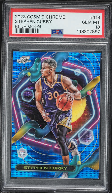 2023 Select Courtside Gold Prizm Stephen Curry /10 #256 PSA 10 GEM