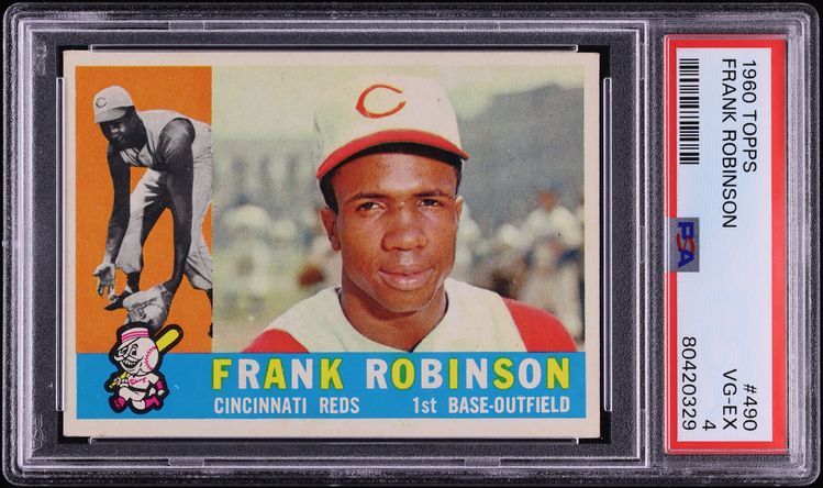 1960 Topps Frank Robinson #490 PSA 4 VGEX