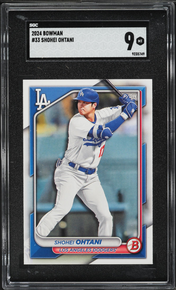 2024 Bowman Shohei Ohtani #33 SGC 9 MINT
