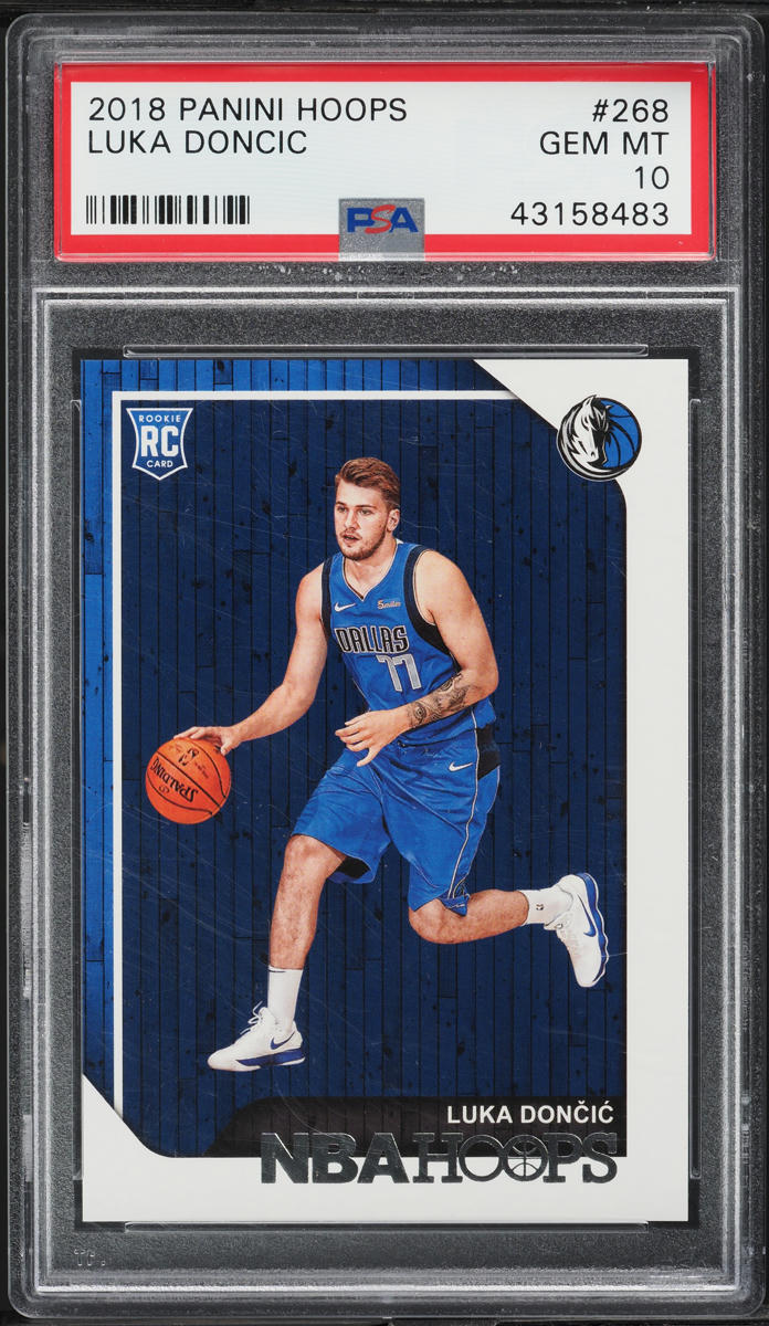 2018 Hoops Luka Doncic ROOKIE #268 PSA 10 GEM MINT on