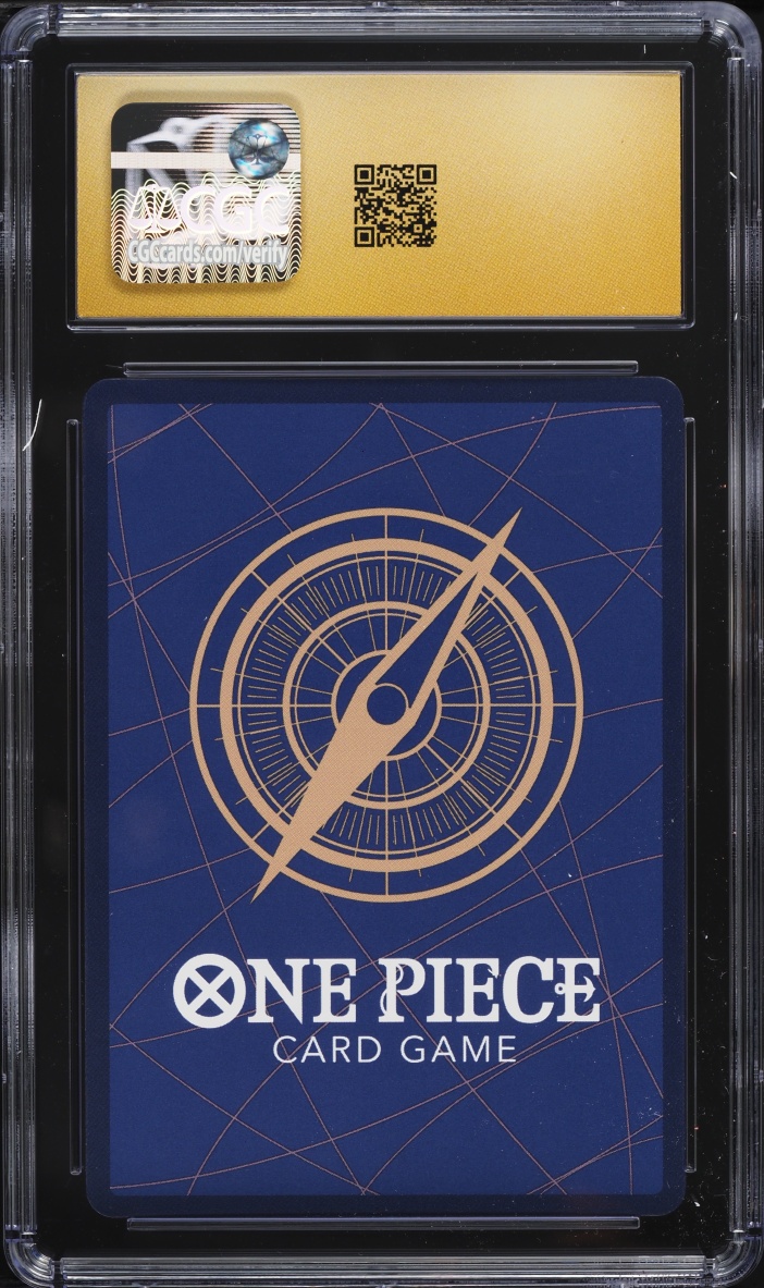 2022 One Piece Japanese Paramount War SR Alt Art Nami #OP02-036 CGC 10 PRISTINE