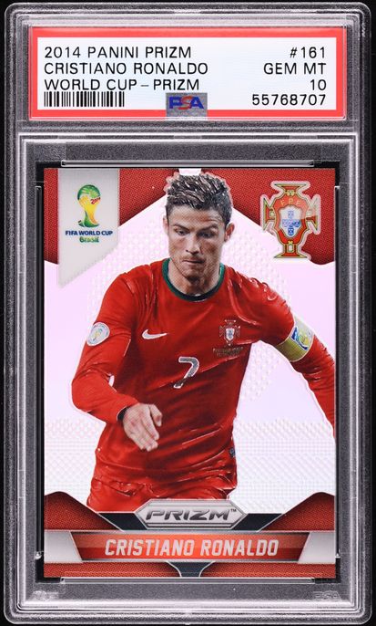 2014 Panini Prizm World Cup Stars Purple Cristiano Ronaldo /99 #28