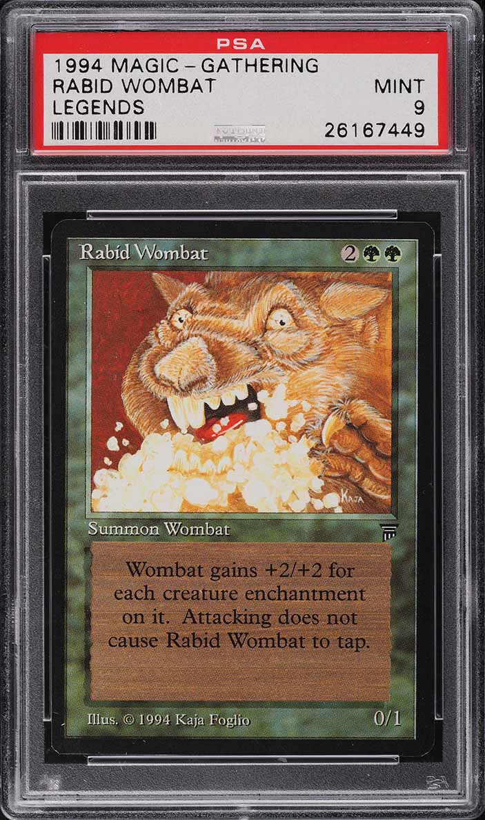 1994 Magic The Gathering MTG Antiquities Golgothian Sylex U1 A BGS