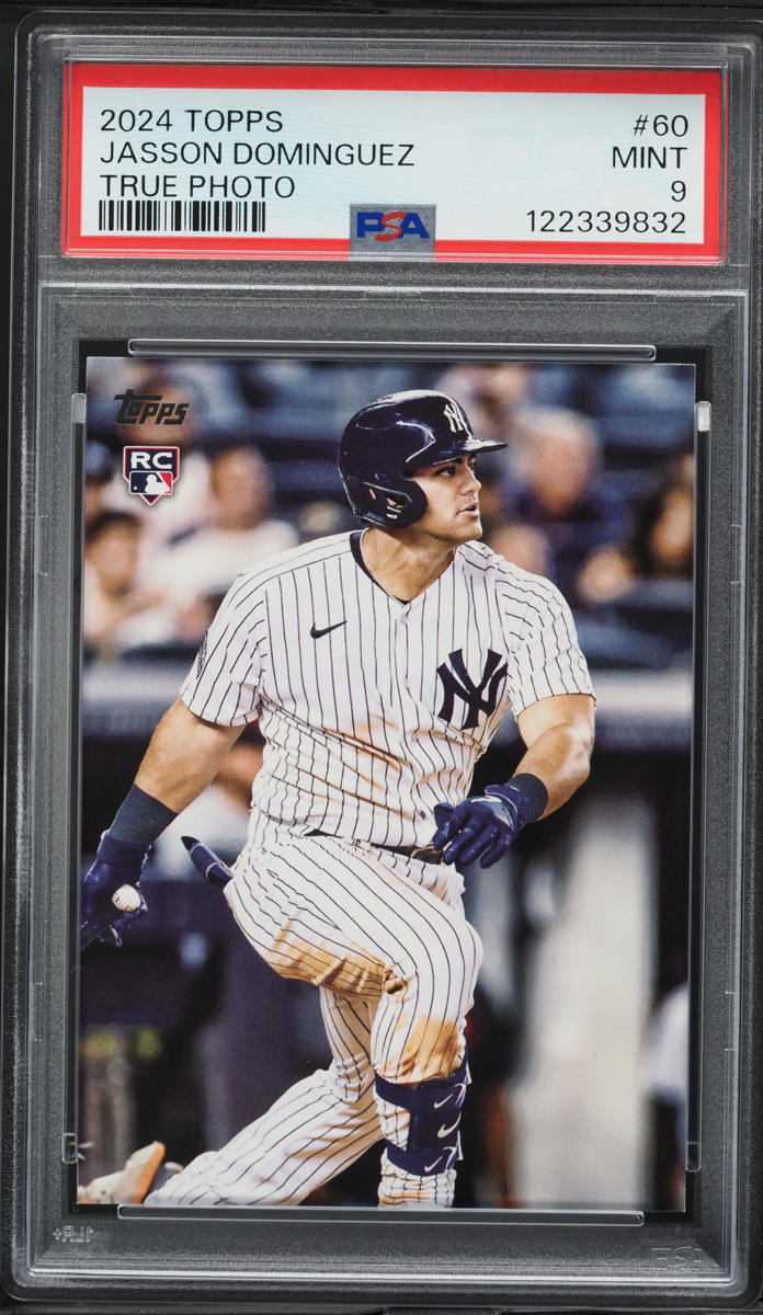 2024 Topps True Photo Jasson Dominguez ROOKIE #60 PSA 9 MINT