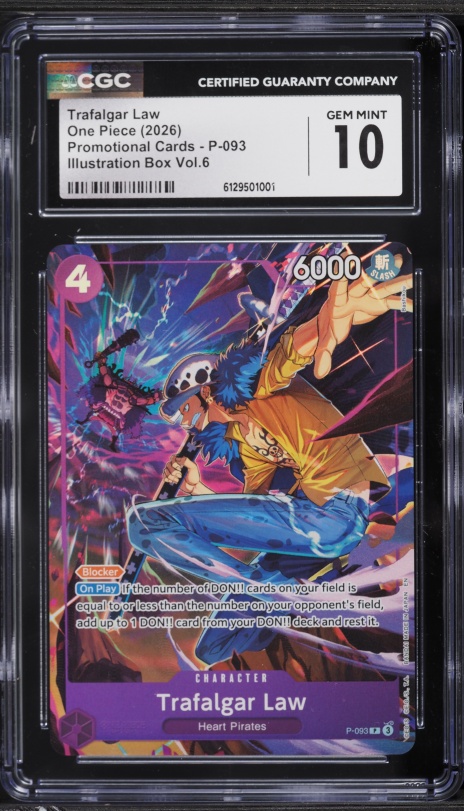 2024 One Piece Japanese The Best SEC Monkey D. Luffy #OP05-119 CGC