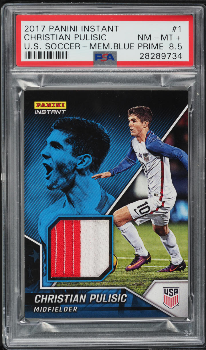 2017 Panini Instant Christian Pulisic PATCH /99 #1 on Fanatics Collect