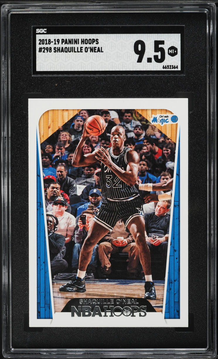 2018 Hoops Shaquille O'Neal #298 SGC 9.5 MINT+