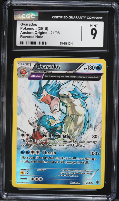 PSA10 2015 Pokémon XY Gyarados 21/98 2015 Pokemon Japanese XY Promo Hiroshima Gyarados Tokiya AUTO DNA