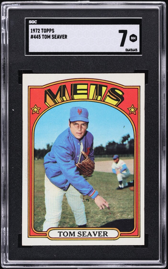 1972 Topps Tom Seaver #445 SGC 7 NRMT
