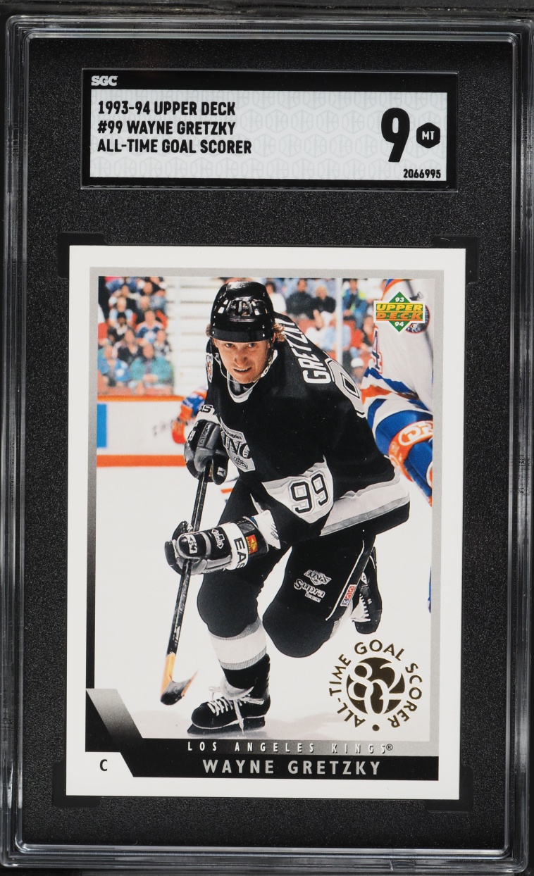 1993 Upper Deck All Time Goal Scorer Wayne Gretzky #99 SGC 9 MINT