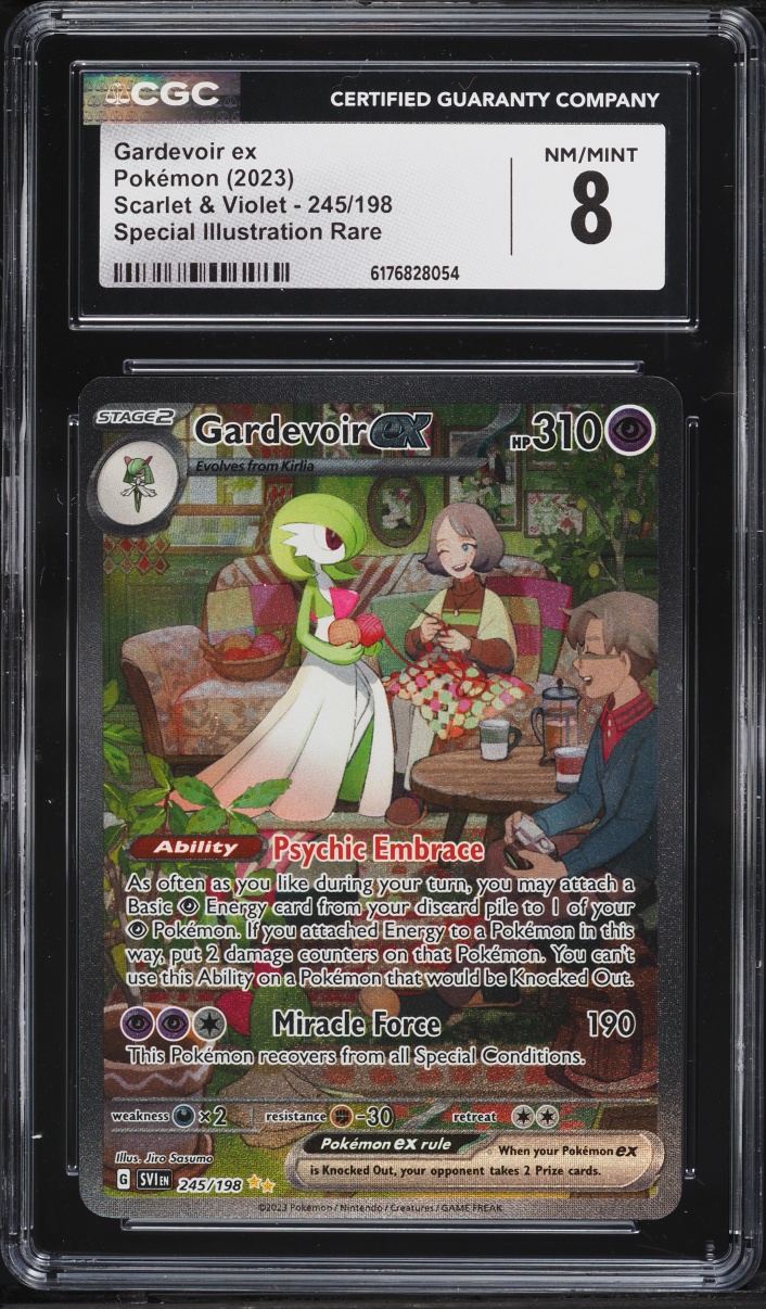 2023 Pokemon Scarlet & Violet SIR Gardevoir EX #245 CGC 8 NM-MT