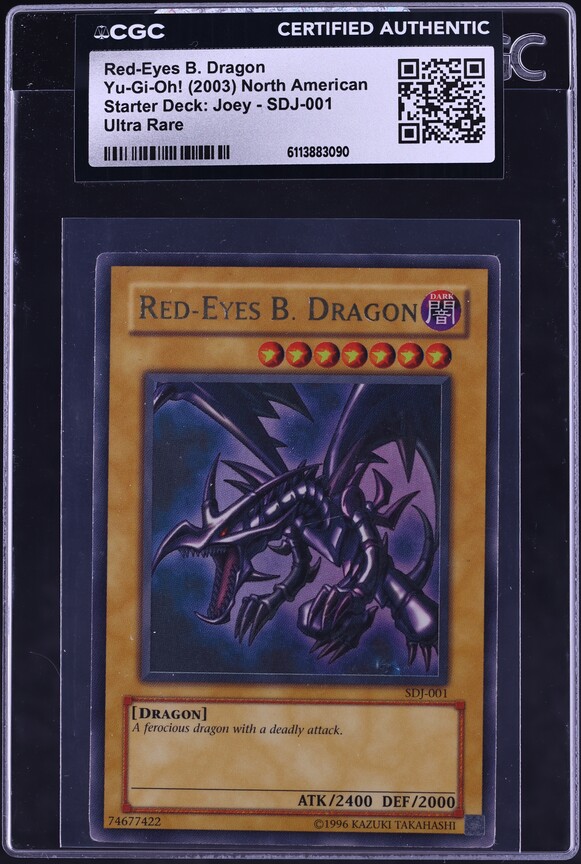 2023 Yu-Gi-Oh! 25th Anniversary Red Eyes Black Dragon #TN23-EN003