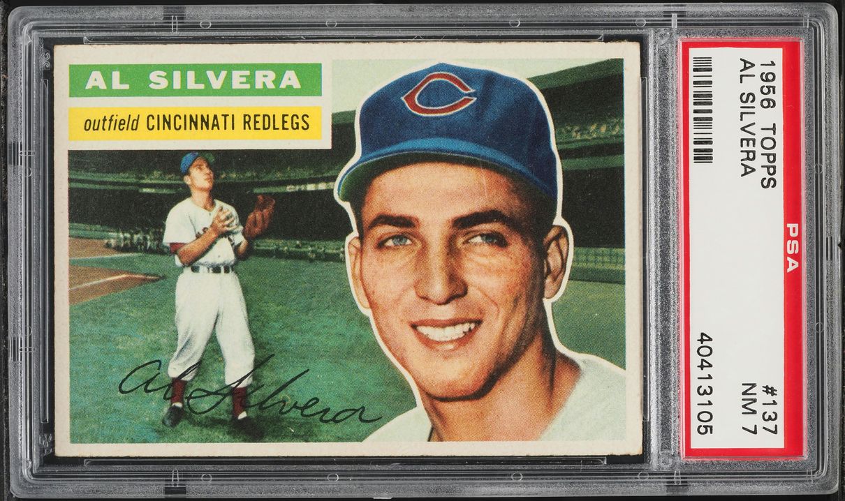 1956 Topps Al Silvera #137 PSA 7 NRMT