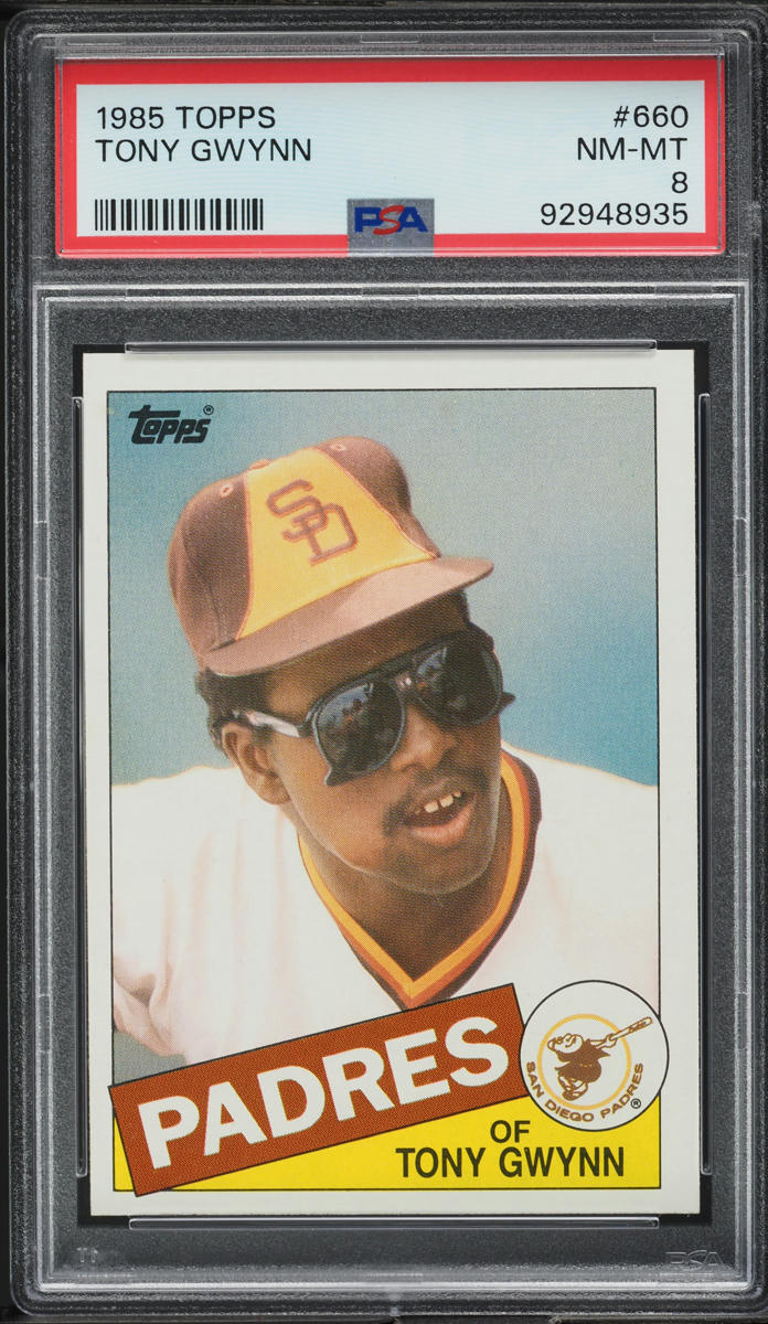 1985 Topps Tony Gwynn #660 PSA 8 NM-MT